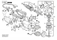 Bosch 0 601 754 041 GWS 23-230 Angle Grinder 110 V / GB Spare Parts GWS23-230